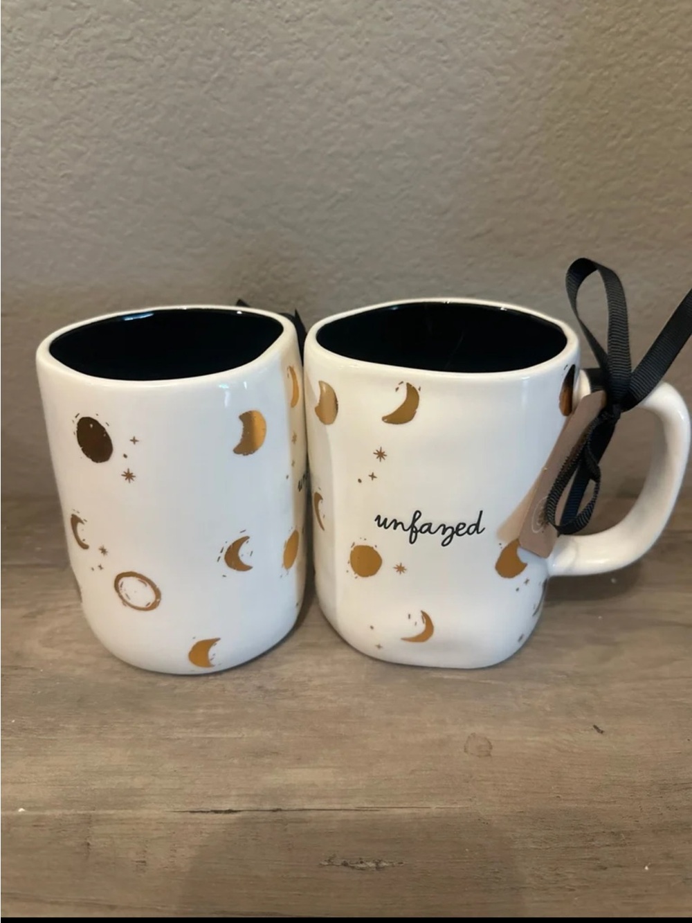 Rae Dunn Unfazed Star/Moons Mug